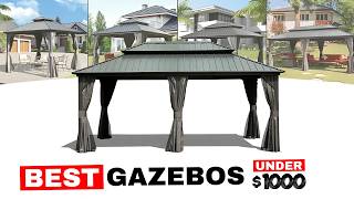 Best Gazebos For High Winds - Top 5 Gazebos To Buy Under 1000 Dollars