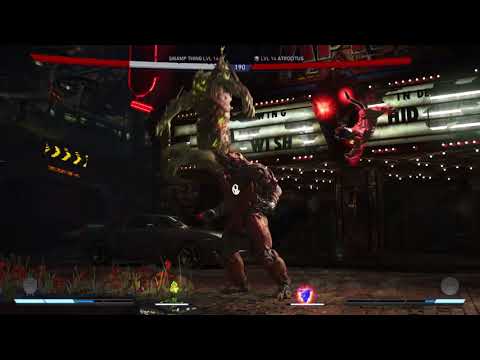 Injustice Swamp Thing vs Atrocitus