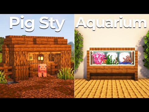 3 Simple Pet Houses in Minecraft #3