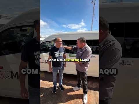 Fabinho entrega Van para Araputanga - MT