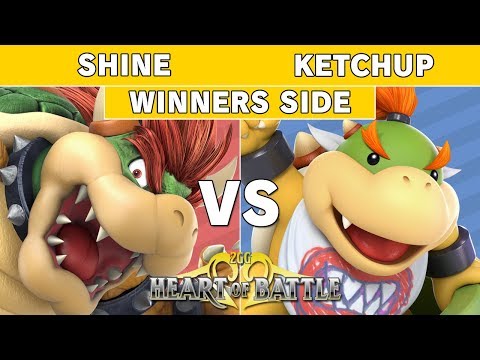 Heart of Battle - Shine (Bowser) vs Ketchup (Bowser Jr.) Winners - Smash Ultimate