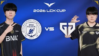 BFX vs GENG, JUNGLE DIFF (LCK Cup 2026)