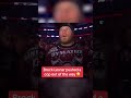 Brock Lesnar only had his eyes on the Octagon ?