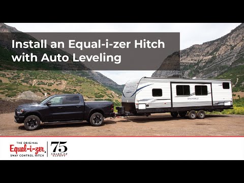 How to Install an Original Equal-i-zer® Sway Control Hitch(6-14k models) with 4 Corner Auto-Leveling