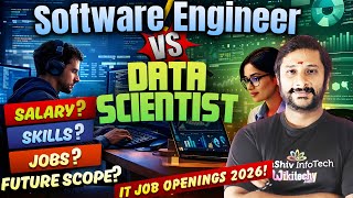 Software Engineer vs Data Scientist (2026) – Salary, Jobs & Scope | Kaashiv Infotech Data Science