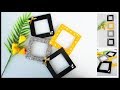 Popullar DIY Easy Photo Frame using cardboard Mini Photo frames wall decor at home, most searching!