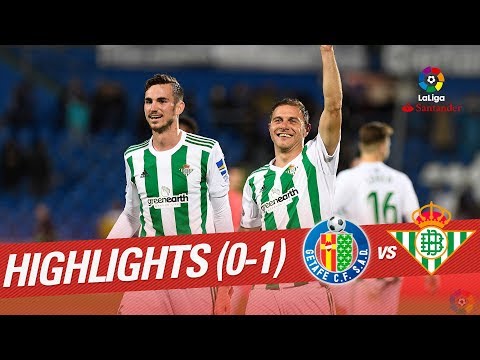 Resumen de Getafe CF vs Real Betis (0-1)