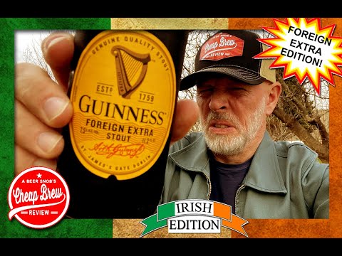 Guinness Foreign Extra Stout Irish Beer Review by A Beer Snob's Cheap Brew Review