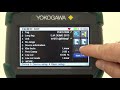 Yokogawa YHC5150X Portable Hart Communicator Video
