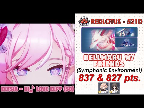Honkai Impact 3rd: Ex Abyss RedLotus (521D) V8.5 | Hellmaru (Symphony) | HLE(S0) w/ FDD & PAWS(S0)