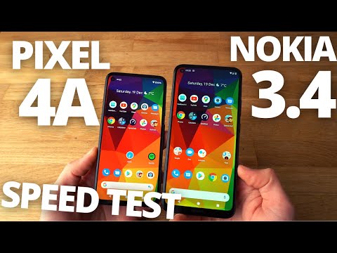 Nokia 3.4 VS Google Pixel 4a - SPEED TEST & Performance Review.