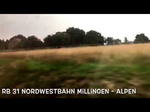 RB 31 Nordwestbahn Millingen - Alpen