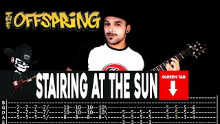 ?THE OFFSPRING?[ Staring At The Sun ] cover by Masuka | LESSON | GUITAR TAB