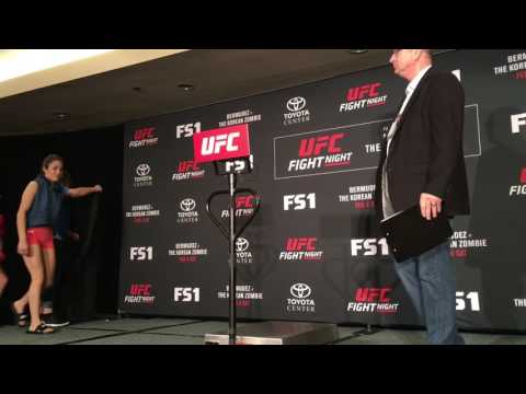ALEXA GRASSO WEIGH IN (HOOP) AT UFC HOUSTON