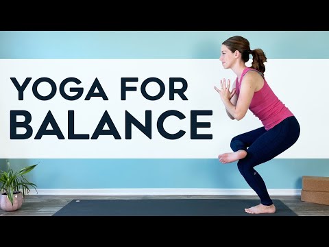 20 min YOGA FOR BALANCE vinyasa flow