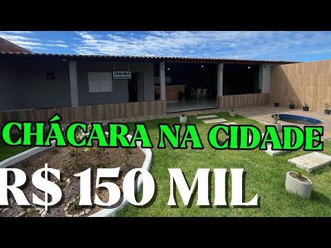 R$ 150 CHÁCARA DENTRO DA CIDADE SALGADO  SERGIPE 01579999632431