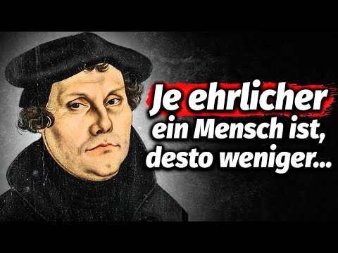Martin Luther: Kluge Zitate & Weisheiten, die du hören MUSST
