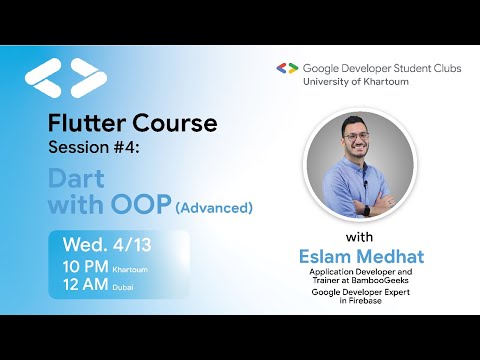 Flutter - Session #4 (Dart with OOP - Advanced)