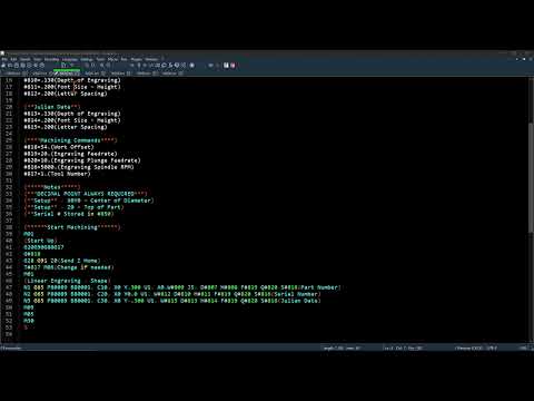Easy Engraving Program with Macros