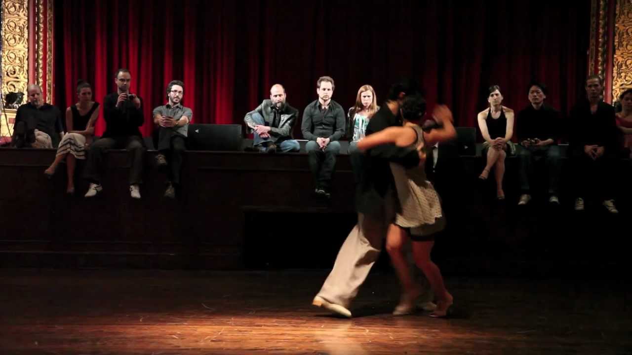 Dana Frigoli et Adrian Ferreya, le 18 mai 2012. Tango.