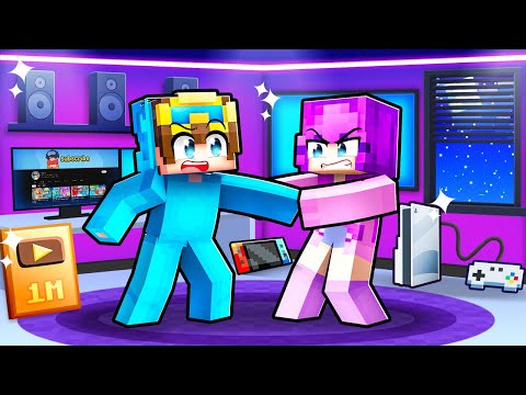 Nico - Nico vs Zoey YOUTUBER House Battle In Minecraft!