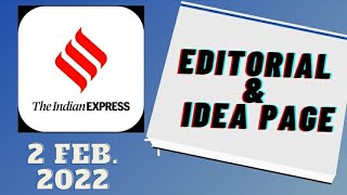 2nd February 2022 | Gargi Classes Indian Express Editorial Analysis/Discussion