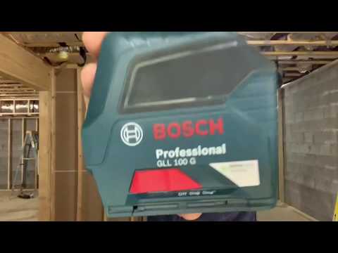 Bosch GLL 100 G Professional  Laser level review