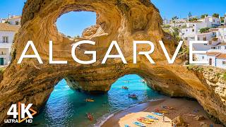 Algarve, Portugal 4K 🇵🇹 Unveiling the Wonders of Portugal's Coastline - Calming Music