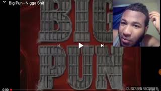 Big Pun - Nigga Shit Reaction