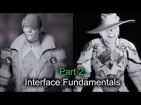 Part 1 Intro to zbrush Zbrush for beginner tutorial series