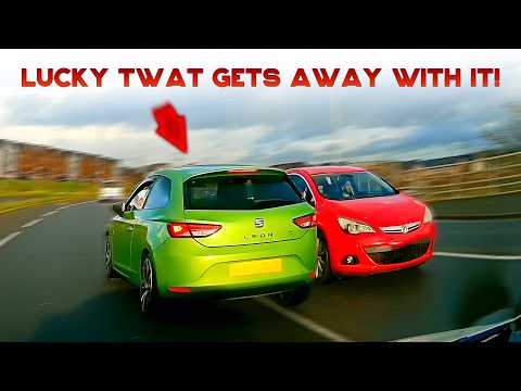 UNBELIEVABLE UK DASH CAMERAS | KARMA Strikes Back, Lady Road Rage, Head-On Near Miss, UK Drivers!