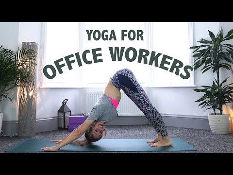 YOGA FOR OFFICE WORKERS - Yoga for all levels - [30 minutes] -YogaCandi