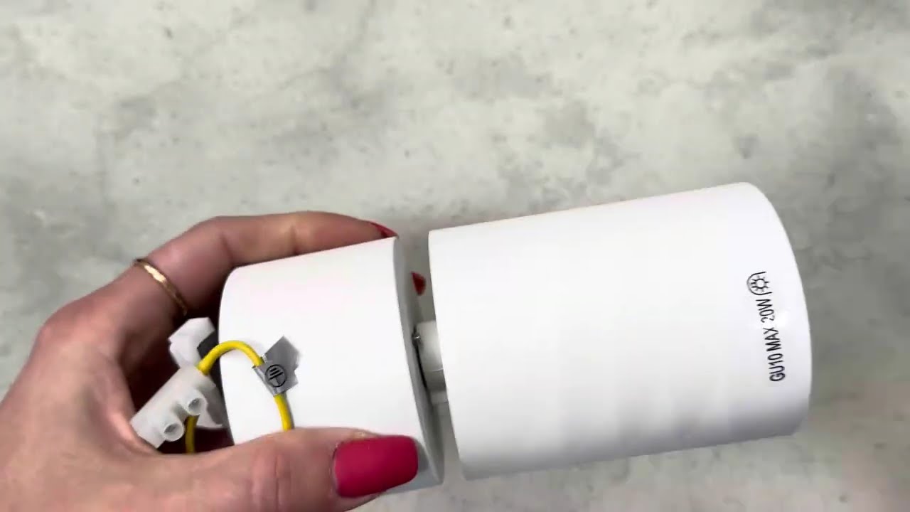 Светильник спот FARGO II GU10 max. 20W IP20 круглый белый OS-FRG20W2-10