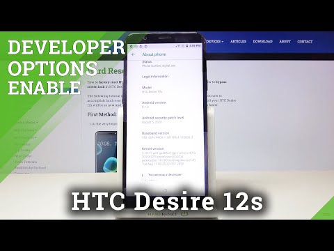 How to Use Developer Options on HTC Desire 12s - Developer Features