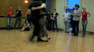 Angel Coria, tango workshop, Belgrade 2009