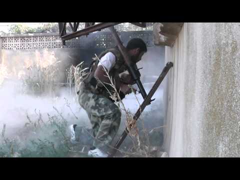 استهداف مقرات النظام بقذيفة آر بي جي من قبل كتيبة درع محمد في محافظة حمص