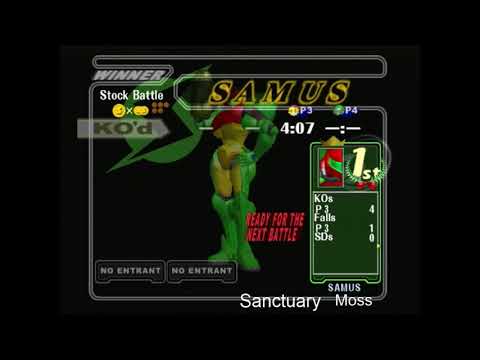 Sanctuary(Peach) vs  Moss(Green Samus) WR3