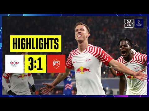 RB Leipzig - Roter Stern Belgrad | UEFA Champions League | DAZN Highlights