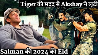 Akshay Kumar Grabs Salman Khan's 2024 Eid Release Slot With Tiger Shroff's Help