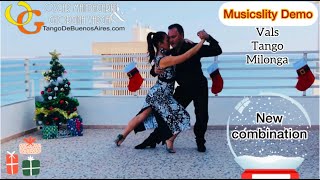 Video thumbnail for Musicality demo #vals #tango #milonga Step combination by Georgina Vargas & Oscar Mandagaran