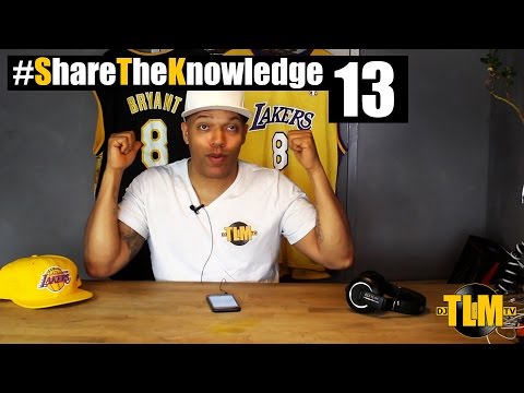 #ShareTheKnowledge Episode 13: How to DJ for a Rapper, Advice for Young DJs