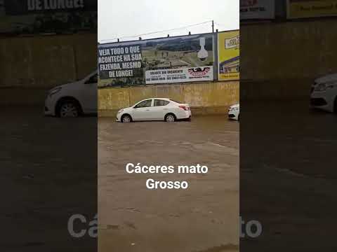 Muita chuva cáceres Mato Grosso