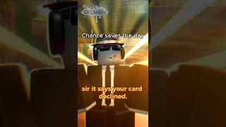 Chance saves the day!! ❤️‍🩹 #forsaken #roblox #moonanimator #animation #memes