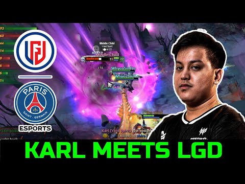 KARL MEETS PSG.LGD IN PUBS - KARL Y VS SHIRO DOTA 2