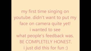 Like Yesterday - Colbie Caillat (cover)