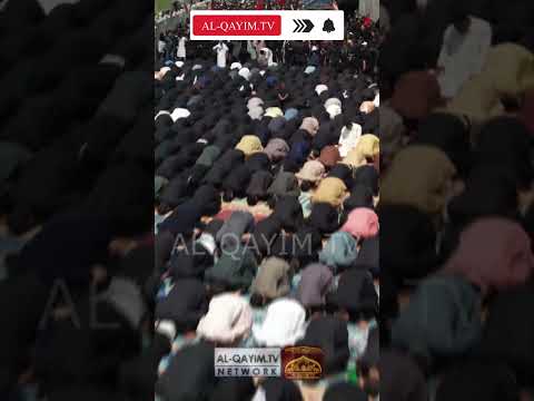 Aerial View Namaz E Zohar at Markazi Juloos Arbaeen | Karachi | 2024 || Thousands of Momineen Attend