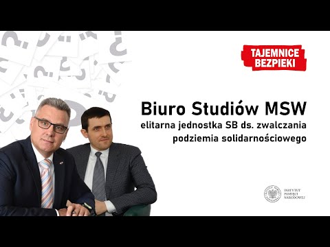 Biuro Studiów MSW: elitarna jednostka Służby Bezpieczeństwa PRL. Fakty i mity – Tajemnice bezpieki