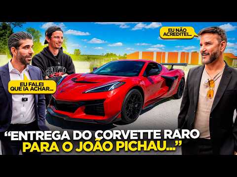 TCAR ENTREGOU O CORVETTE XR1X IMPORTADO PARA O PICHAU