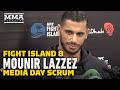 UFC Fight Island 8: Mounir Lazzez Wants Quick Turnaround Fight At 155 Up To 205 - MMA Fighting