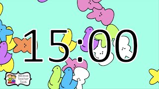 15 Minutes Easter Peeps Countdown Timer